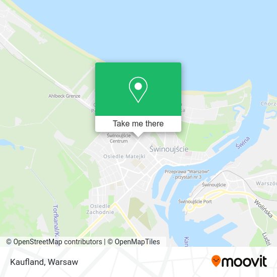 Kaufland map