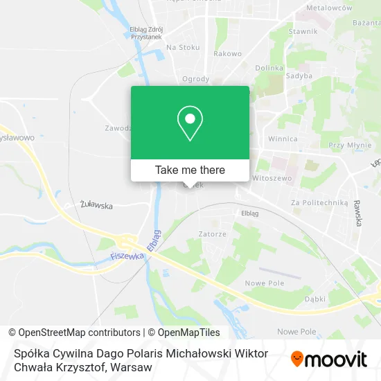 Spółka Cywilna Dago Polaris Michałowski Wiktor Chwała Krzysztof map