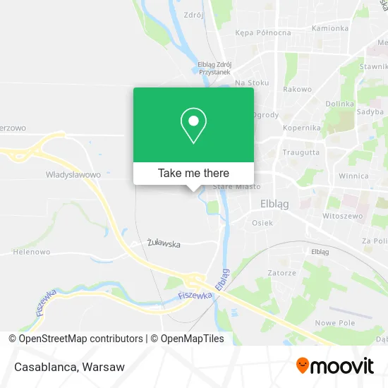 Casablanca map