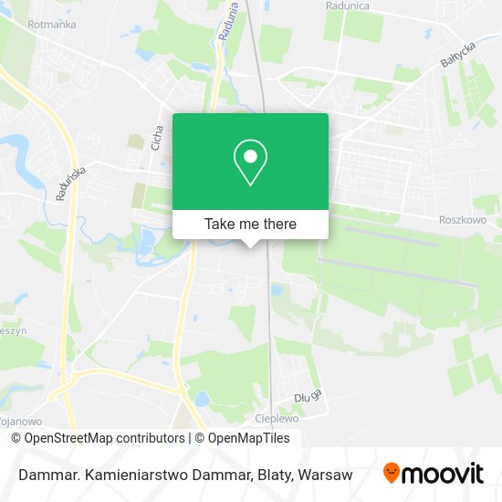 Dammar. Kamieniarstwo Dammar, Blaty map