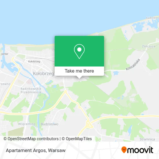 Карта Apartament Argos