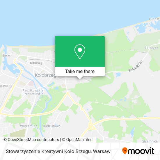 Stowarzyszenie Kreatywni Koło Brzegu map