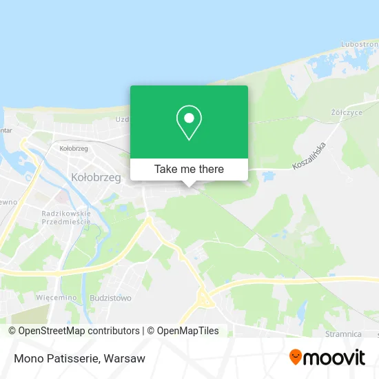 Mono Patisserie map