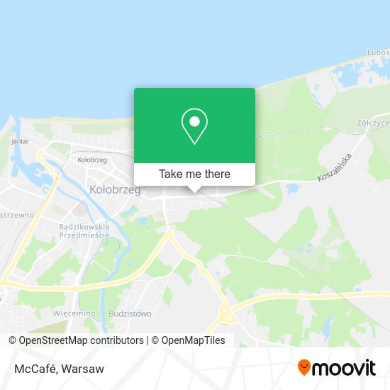 McCafé map