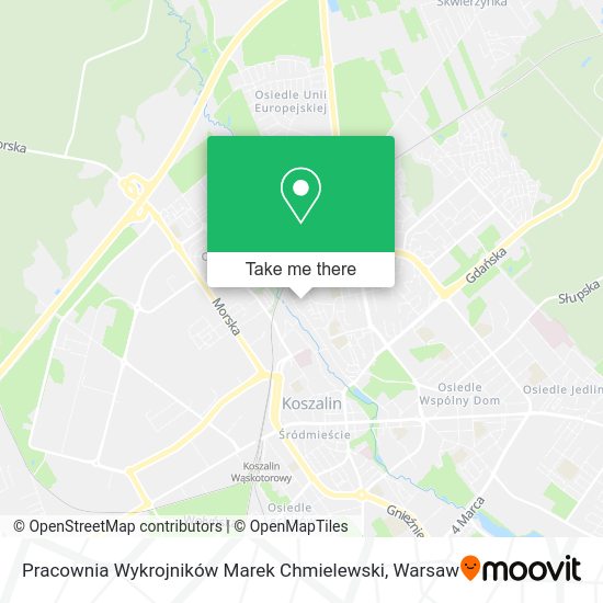 Pracownia Wykrojników Marek Chmielewski map