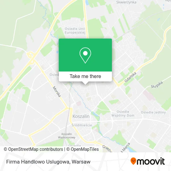 Карта Firma Handlowo Uslugowa