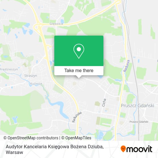 Audytor Kancelaria Księgowa Bożena Dziuba map