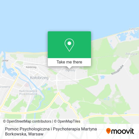 Pomoc Psychologiczna i Psychoterapia Martyna Borkowska map