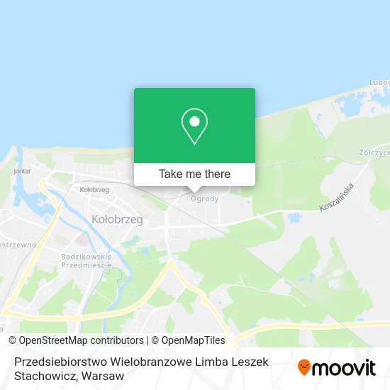 Карта Przedsiebiorstwo Wielobranzowe Limba Leszek Stachowicz