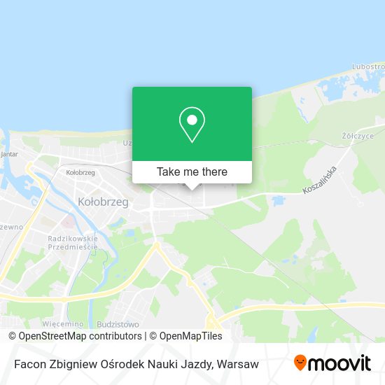 Facon Zbigniew Ośrodek Nauki Jazdy map