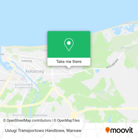 Карта Uslugi Transportowo Handlowe