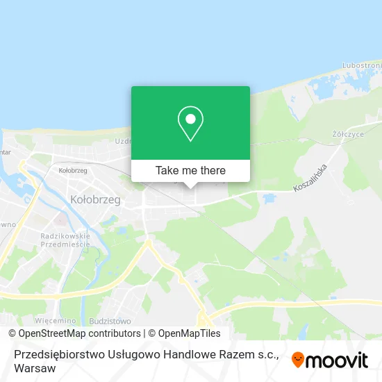 Карта Przedsiębiorstwo Usługowo Handlowe Razem s.c.