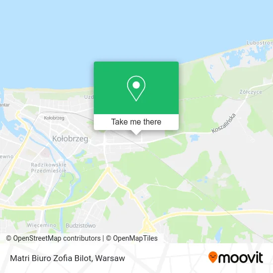 Карта Matri Biuro Zofia Bilot