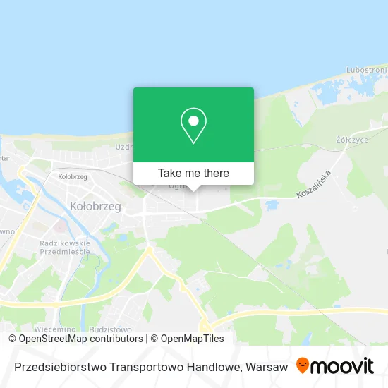 Карта Przedsiebiorstwo Transportowo Handlowe