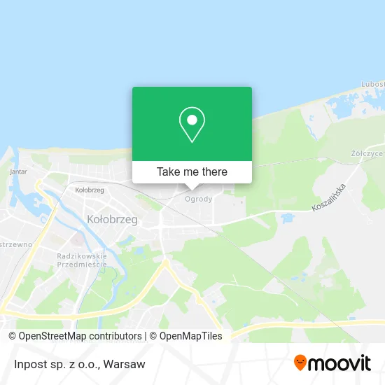 Карта Inpost sp. z o.o.