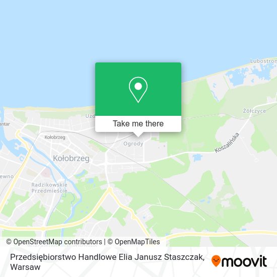 Przedsiębiorstwo Handlowe Elia Janusz Staszczak map