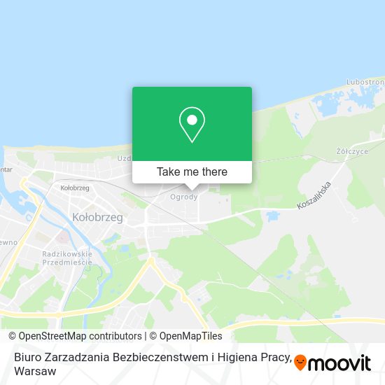 Biuro Zarzadzania Bezbieczenstwem i Higiena Pracy map