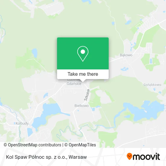 Карта Kol Spaw Północ sp. z o.o.
