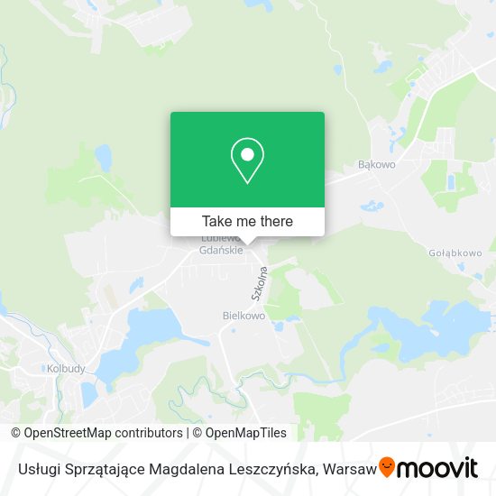 Usługi Sprzątające Magdalena Leszczyńska map