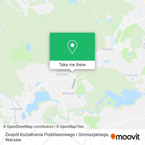 Карта Zespół Kształcenia Podstawowego i Gimnazjalnego