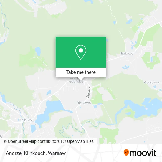 Andrzej Klinkosch map