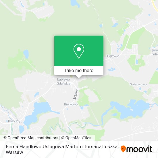 Firma Handlowo Uslugowa Martom Tomasz Leszka map