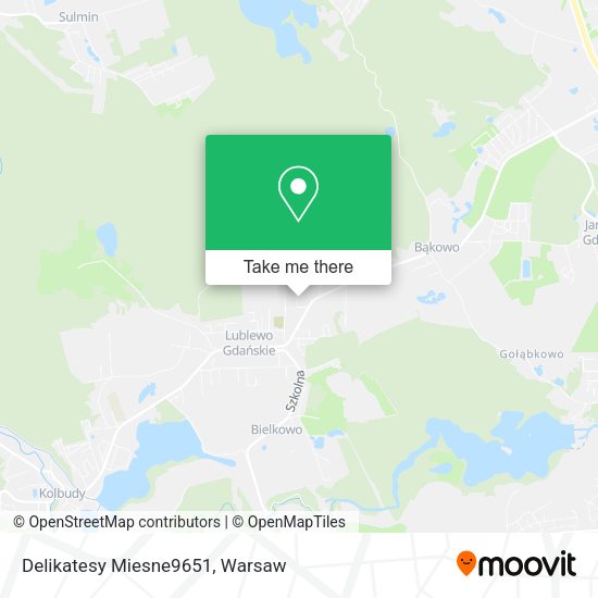 Delikatesy Miesne9651 map