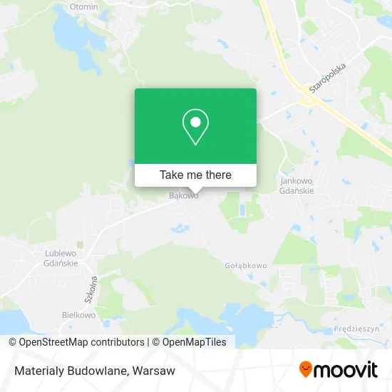 Materialy Budowlane map