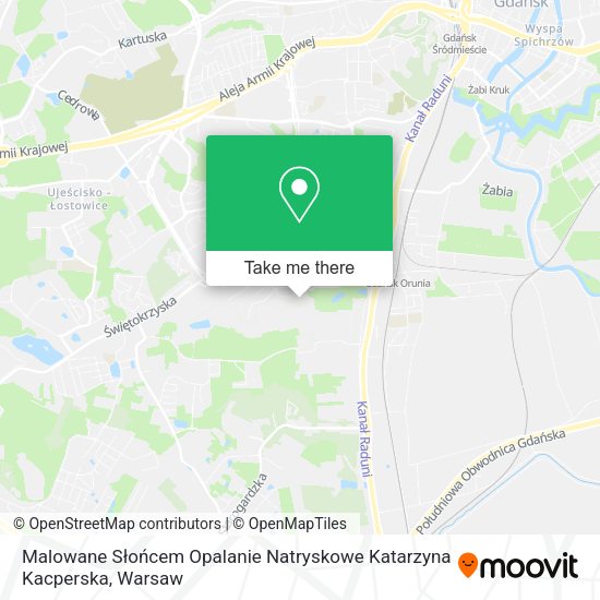 Malowane Słońcem Opalanie Natryskowe Katarzyna Kacperska map