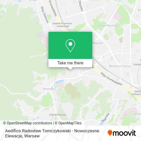 Aedifico Radosław Tomczykowski - Nowoczesne Elewacje map