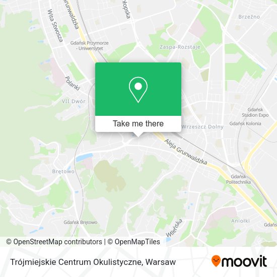 Trójmiejskie Centrum Okulistyczne map