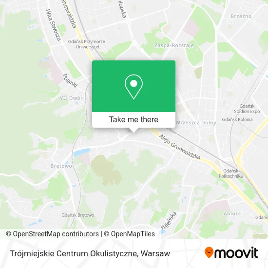 Trójmiejskie Centrum Okulistyczne map