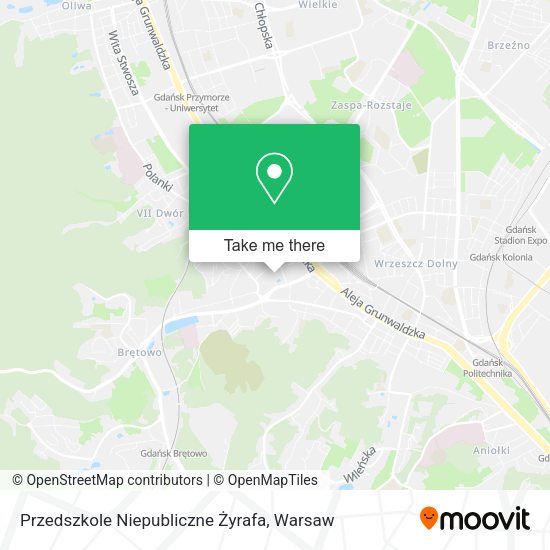 Przedszkole Niepubliczne Żyrafa map