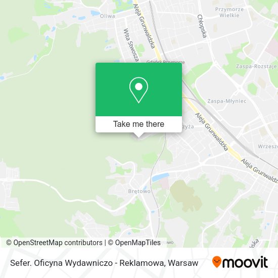 Sefer. Oficyna Wydawniczo - Reklamowa map