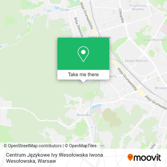 Centrum Językowe Ivy Wesołowska Iwona Wesołowska map