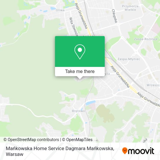 Mańkowska Home Service Dagmara Mańkowska map