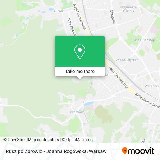 Rusz po Zdrowie - Joanna Rogowska map