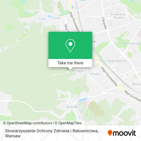 Stowarzyszenie Ochrony Zdrowia i Ratownictwa map