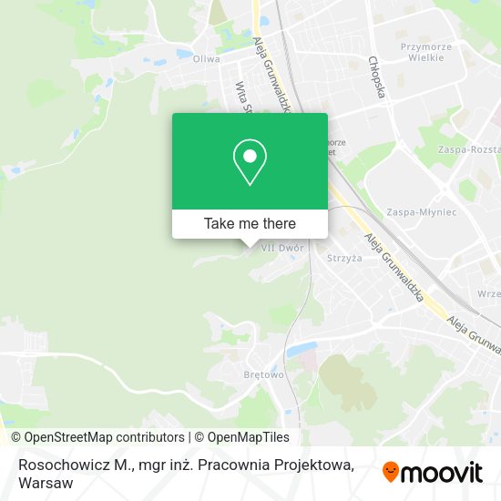 Rosochowicz M., mgr inż. Pracownia Projektowa map