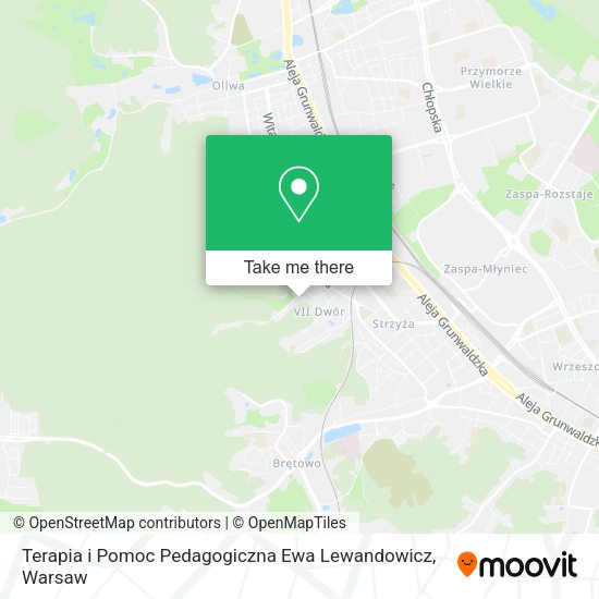 Terapia i Pomoc Pedagogiczna Ewa Lewandowicz map