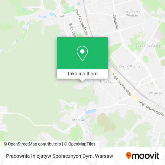 Pracownia Inicjatyw Społecznych Dym map