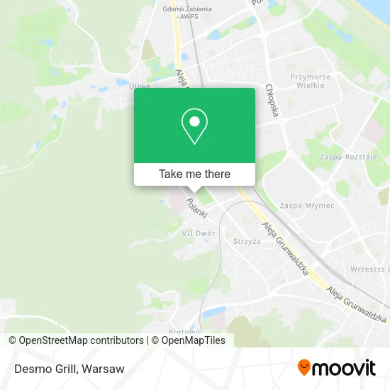 Desmo Grill map