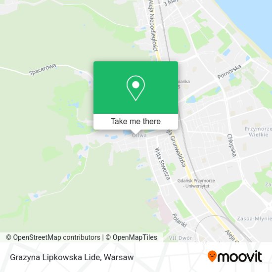 Grazyna Lipkowska Lide map