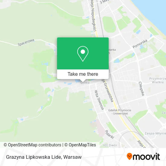 Карта Grazyna Lipkowska Lide