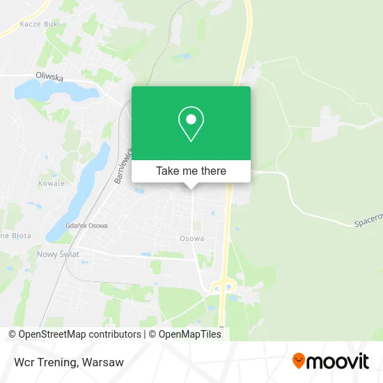 Карта Wcr Trening