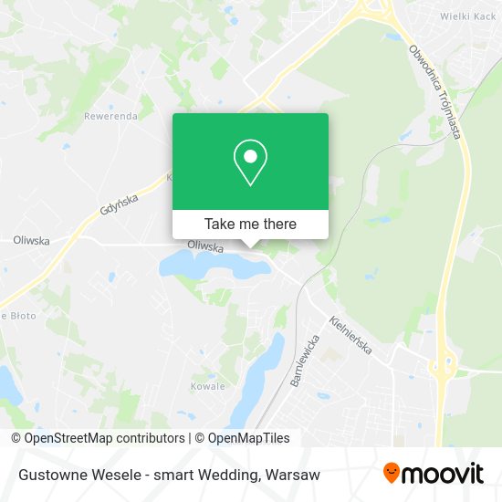 Gustowne Wesele - smart Wedding map