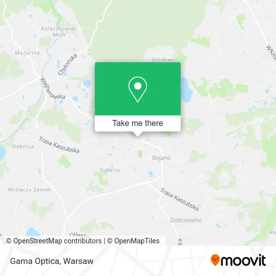 Gama Optica map
