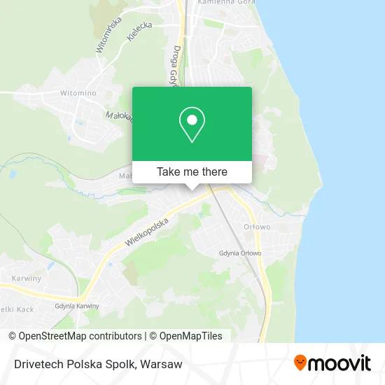 Drivetech Polska Spolk map