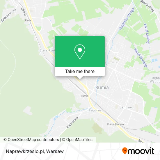 Карта Naprawkrzeslo.pl