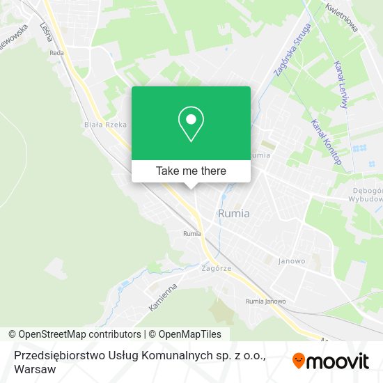 Przedsiębiorstwo Usług Komunalnych sp. z o.o. map